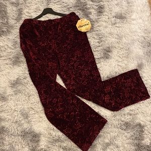 Marc New York Burgundy pant, M